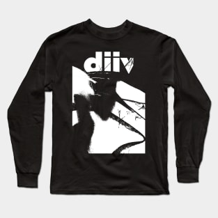 DIIV ≥≤ Original Glitch Style Fan Artwork Long Sleeve T-Shirt